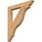 Ekena Millwork Funston Traditional Smooth Bracket, Western Red Cedar, 3 1/2"W x 30"D x 34"H BKT04X30X34FST01SWR - alternate 1